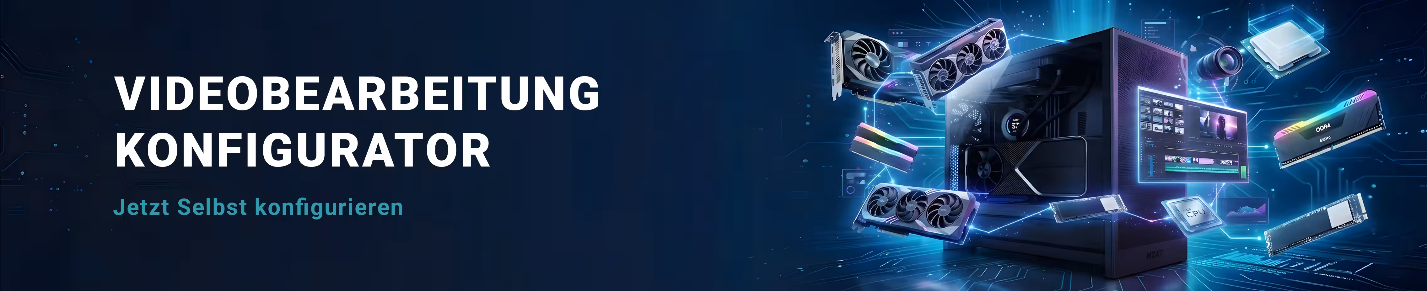 Videobearbeitung PC Konfigurator