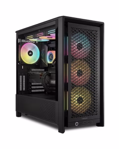 Powered by iCUE - AMD Ryzen 7 9800X3D - RX 9070 XT