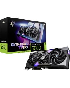 MSI GeForce RTX 5080 16G Gaming Trio OC, 16GB GDDR7, HDMI, 3x DP