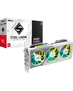 ASRock Radeon RX 9070 XT Steel Legend 16GB, 16GB GDDR6, HDMI, 3x DP