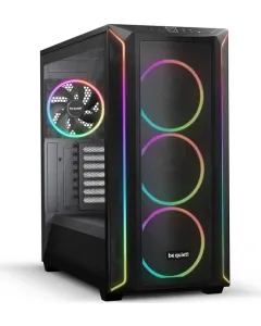 be quiet! Shadow Base 800 FX Black, Glasfenster, schallgedämmt