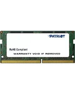 16GB DDR4-2400MHz SO-DIMM RAM, Patriot Signature Line,  CL17-17-17-39, 2R