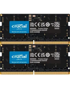 96GB Kit DDR5 5600MHz SO-DIMM RAM, Crucial, CL46-45-45, X8